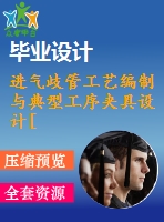 進(jìn)氣歧管工藝編制與典型工序夾具設(shè)計(jì)[3d-proe]【6張cad圖紙、工藝卡片和說明書】