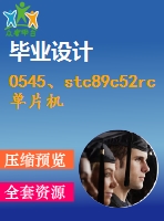 0545、stc89c52rc單片機實驗板使用手冊指導書