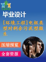 [環(huán)境工程]電極類型對(duì)剩余污泥型微生物燃料電池性能的影響[開(kāi)題+任務(wù)書(shū)+文獻(xiàn)+翻譯+畢業(yè)論文]